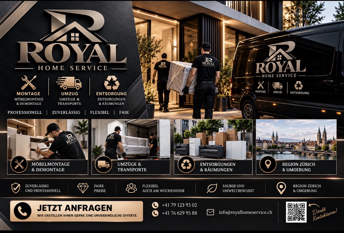 Royal Home Service Montage und Transport